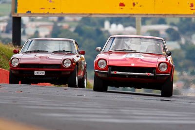 89;1972-Datsun-240Z;3-April-2010;Australia;Bathurst;FOSC;Festival-of-Sporting-Cars;Geoff-Pearson;Mt-Panorama;NSW;New-South-Wales;Regularity;auto;motorsport;racing;super-telephoto
