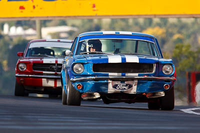 88;1964-Ford-Mustang;3-April-2010;Australia;Bathurst;FOSC;Festival-of-Sporting-Cars;Frank-Viskovich;Historic-Touring-Cars;Mt-Panorama;NSW;New-South-Wales;auto;classic;motorsport;racing;super-telephoto;vintage