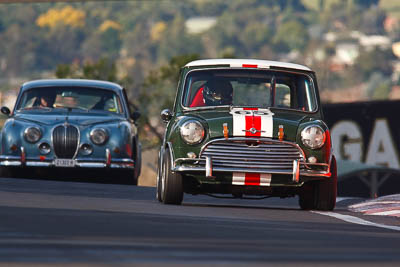 65;1964-Morris-Cooper-S;3-April-2010;Australia;Bathurst;Ben-Tebbutt;FOSC;Festival-of-Sporting-Cars;Historic-Touring-Cars;Mt-Panorama;NSW;New-South-Wales;auto;classic;motorsport;racing;super-telephoto;vintage