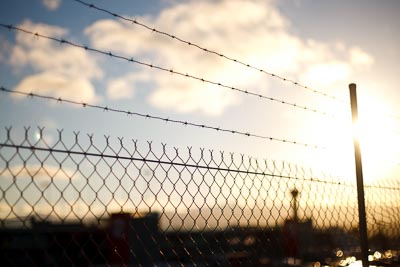 4-April-2010;50mm;Australia;Bathurst;FOSC;Festival-of-Sporting-Cars;Mt-Panorama;NSW;New-South-Wales;atmosphere;auto;close‒up;detail;fence;motorsport;racing