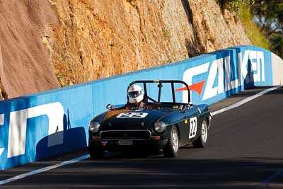 22;1971-MGB-Roadster;36460H;4-April-2010;Australia;Bathurst;FOSC;Festival-of-Sporting-Cars;Geoff-Pike;Historic-Sports-Cars;Mt-Panorama;NSW;New-South-Wales;auto;classic;motorsport;racing;super-telephoto;vintage