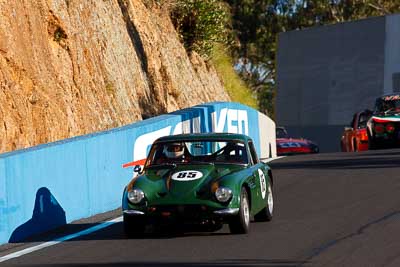 85;1969-TVR-Tuscan;4-April-2010;Australia;Bathurst;FOSC;Festival-of-Sporting-Cars;Historic-Sports-Cars;Laurie-Burton;Mt-Panorama;NSW;New-South-Wales;auto;classic;motorsport;racing;super-telephoto;vintage