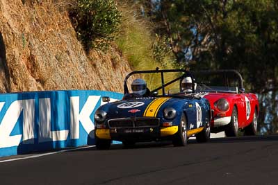 161;1963-MGB;4-April-2010;Australia;Bathurst;CH7492;FOSC;Festival-of-Sporting-Cars;Historic-Sports-Cars;Mt-Panorama;NSW;New-South-Wales;Peter-Rose;auto;classic;motorsport;racing;super-telephoto;vintage
