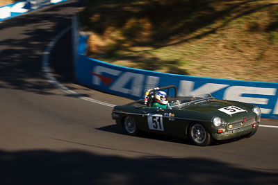 51;1967-MGB-Mk-Roadster;4-April-2010;Australia;Bathurst;FOSC;Festival-of-Sporting-Cars;Historic-Sports-Cars;Kent-Brown;Mt-Panorama;NSW;New-South-Wales;auto;classic;motorsport;racing;telephoto;vintage