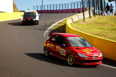 206;2004-Peugeot-206-GTi;4-April-2010;Australia;Bathurst;Carly-Black;FOSC;Festival-of-Sporting-Cars;Improved-Production;Mt-Panorama;NSW;New-South-Wales;auto;motorsport;racing;telephoto