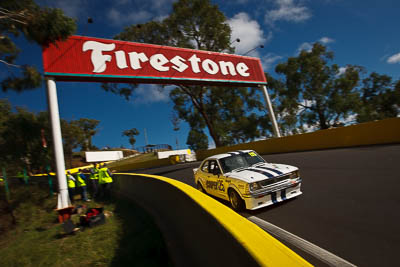 125;1974-Toyota-Corolla-KE25;4-April-2010;Australia;Bathurst;FOSC;Festival-of-Sporting-Cars;Improved-Production;John-Sharp;Mt-Panorama;NSW;New-South-Wales;auto;motorsport;racing;wide-angle