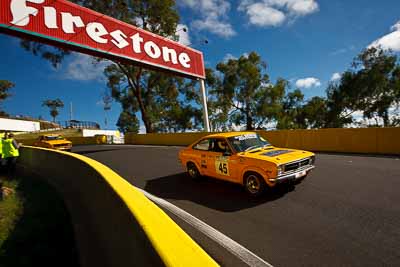 45;1971-Datsun-1200-Coupe;4-April-2010;Australia;Bathurst;FOSC;Festival-of-Sporting-Cars;Improved-Production;Jeff-Hanson;Mt-Panorama;NSW;New-South-Wales;auto;motorsport;racing;wide-angle