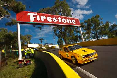128;1977-Alfa-Romeo-Alfetta-GTV;385MUO;4-April-2010;Australia;Bathurst;FOSC;Festival-of-Sporting-Cars;Improved-Production;Mt-Panorama;NSW;New-South-Wales;Simon-Mills;auto;motorsport;racing;wide-angle