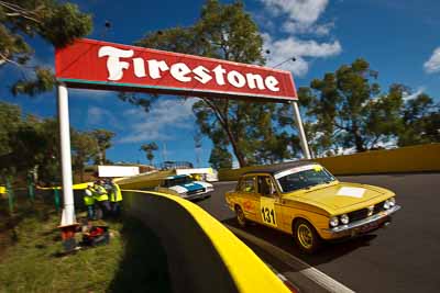 131;1976-Dolomite-Sprint;4-April-2010;Australia;Bathurst;CH7970;FOSC;Festival-of-Sporting-Cars;Gordon-Bunyan;Improved-Production;Mt-Panorama;NSW;New-South-Wales;auto;motorsport;racing;wide-angle