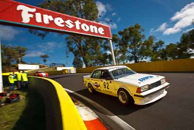92;1984-Nissan-Bluebird;4-April-2010;Adam-Allan;Australia;Bathurst;FOSC;Festival-of-Sporting-Cars;Improved-Production;Mt-Panorama;NSW;New-South-Wales;auto;motorsport;racing;wide-angle