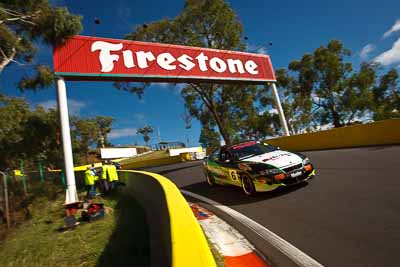 6;2001-HSV-GTS;4-April-2010;Australia;Bathurst;FOSC;Festival-of-Sporting-Cars;Holden;Improved-Production;Mt-Panorama;NSW;New-South-Wales;Tony-Virag;auto;motorsport;racing;wide-angle