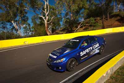 4-April-2010;Australia;Bathurst;FOSC;Festival-of-Sporting-Cars;Lexus-IS-F;Mt-Panorama;NSW;New-South-Wales;auto;motorsport;officials;racing;wide-angle