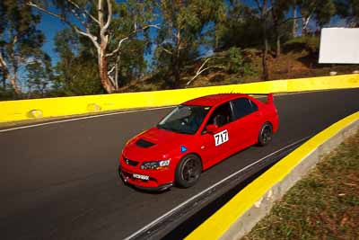 717;2005-Mitsubishi-Lancer-Evolution-IX;4-April-2010;Australia;Bathurst;Bradley-Cecil;FOSC;Festival-of-Sporting-Cars;GM2100;Gerard-Manion;Mt-Panorama;NSW;New-South-Wales;Regularity;auto;motorsport;racing;wide-angle