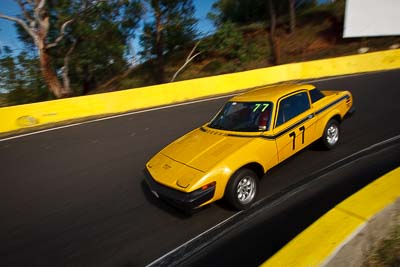 77;1978-Triumph-TR7;30910H;4-April-2010;Australia;Bathurst;FOSC;Festival-of-Sporting-Cars;Mt-Panorama;NSW;New-South-Wales;Regularity;Rod-Chivas;auto;motorsport;racing;wide-angle