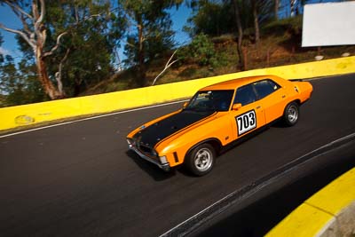 703;1972-Ford-Falcon-XA-GT;4-April-2010;Australia;Bathurst;Don-Dixon;FOSC;Festival-of-Sporting-Cars;Mt-Panorama;NSW;New-South-Wales;Regularity;auto;motorsport;racing;wide-angle