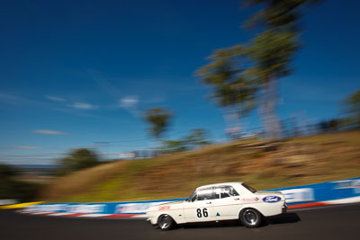 86;1968-Ford-Falcon-XT;4-April-2010;Australia;Bathurst;FOSC;Festival-of-Sporting-Cars;Mt-Panorama;NSW;New-South-Wales;Regularity;Simon-Trapp;auto;clouds;motion-blur;motorsport;movement;racing;sky;speed;wide-angle