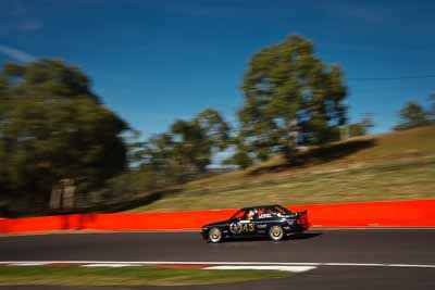 43;1987-BMW-M3;4-April-2010;Australia;Bathurst;David-Towe;FOSC;Festival-of-Sporting-Cars;Mt-Panorama;NSW;New-South-Wales;auto;motion-blur;motorsport;racing;sky;trees;wide-angle