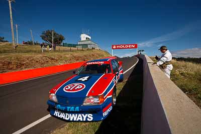 4;1982-Holden-Commodore-VH;4-April-2010;Australia;Bathurst;Edward-Singleton;FOSC;Festival-of-Sporting-Cars;Mt-Panorama;NSW;New-South-Wales;Topshot;auto;motorsport;racing;sky;wide-angle