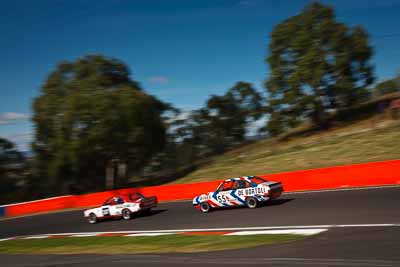 55;1976-Ford-Escort-RS2000;4-April-2010;Australia;Bathurst;Brad-Stratton;FOSC;Festival-of-Sporting-Cars;Mt-Panorama;NSW;New-South-Wales;auto;motion-blur;motorsport;racing;sky;trees;wide-angle