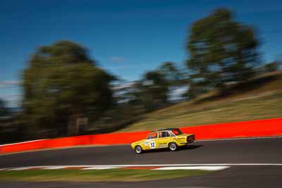 52;1976-Triumph-Dolomite-Sprint;4-April-2010;Australia;Bathurst;FOSC;Festival-of-Sporting-Cars;Mt-Panorama;NSW;New-South-Wales;Trevor-Parrott;auto;motion-blur;motorsport;movement;racing;sky;speed;trees;wide-angle