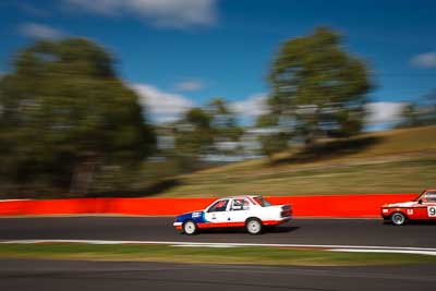 151;1980-Holden-Commodore-VC-Brock;4-April-2010;Australia;Bathurst;Brendon-Wedge;FOSC;Festival-of-Sporting-Cars;Mt-Panorama;NSW;New-South-Wales;Regularity;auto;motion-blur;motorsport;movement;racing;sky;speed;trees;wide-angle