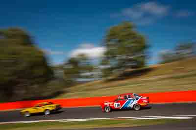 770;1980-Ford-Escort;4-April-2010;Australia;Bathurst;FOSC;Festival-of-Sporting-Cars;Mt-Panorama;NSW;New-South-Wales;Regularity;Steve-Berry;auto;motion-blur;motorsport;movement;racing;sky;speed;trees;wide-angle