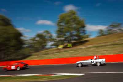 63;1963-GSM-Dart;4-April-2010;Australia;Bathurst;Evan-Edwards;FOSC;Festival-of-Sporting-Cars;Mt-Panorama;NSW;New-South-Wales;Regularity;auto;motion-blur;motorsport;movement;racing;sky;speed;trees;wide-angle