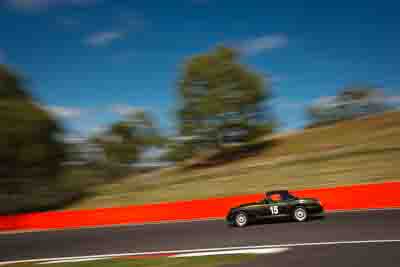 15;1995-MGR-V8;4-April-2010;AT415;Australia;Bathurst;FOSC;Festival-of-Sporting-Cars;Mt-Panorama;NSW;New-South-Wales;Regularity;Tony-Todd;auto;motion-blur;motorsport;movement;racing;sky;speed;trees;wide-angle