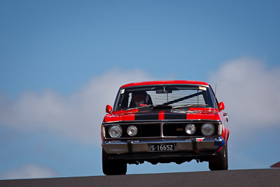 991;1971-Ford-Falcon-XY-GTHO;4-April-2010;Australia;Bathurst;FOSC;Festival-of-Sporting-Cars;Mt-Panorama;NSW;New-South-Wales;Owen-Gorton;Regularity;S16652;auto;motorsport;racing;super-telephoto