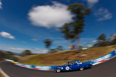 56;1963-Ford-Galaxie;4-April-2010;Australia;Bathurst;Chris-Strode;FOSC;Festival-of-Sporting-Cars;Historic-Touring-Cars;Mt-Panorama;NSW;New-South-Wales;auto;classic;fisheye;motion-blur;motorsport;movement;racing;speed;vintage