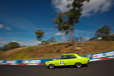 23;1972-Holden-Torana-XU‒1;4-April-2010;Australia;Bathurst;Bill-Campbell;FOSC;Festival-of-Sporting-Cars;Historic-Touring-Cars;Mt-Panorama;NSW;New-South-Wales;auto;classic;clouds;motion-blur;motorsport;racing;sky;vintage;wide-angle