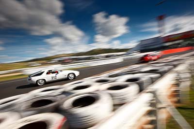 212;1984-Porsche-928S;4-April-2010;Australia;Bathurst;Dennis-Bath;FOSC;Festival-of-Sporting-Cars;Mt-Panorama;NSW;New-South-Wales;Regularity;auto;clouds;motion-blur;motorsport;racing;sky;wide-angle