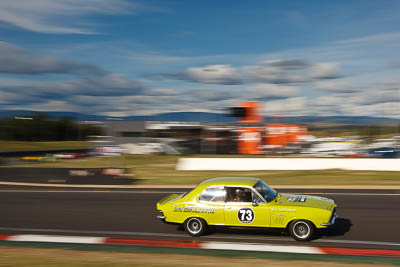 73;1971-Holden-Torana-GTR-XU‒1;4-April-2010;Australia;Bathurst;FOSC;Festival-of-Sporting-Cars;Mt-Panorama;NSW;New-South-Wales;Regularity;Stuart-Ritchard;auto;clouds;motion-blur;motorsport;racing;sky;wide-angle