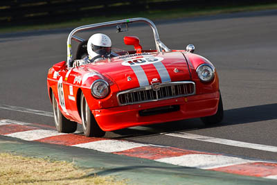 105;1964-MGB-Roadster;4-April-2010;Australia;Bathurst;FOSC;Festival-of-Sporting-Cars;Mt-Panorama;NSW;New-South-Wales;Paul-Vernall;Regularity;auto;motorsport;racing;super-telephoto