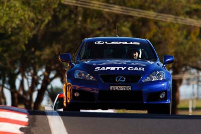 5-April-2010;Australia;Bathurst;FOSC;Festival-of-Sporting-Cars;Lexus-IS-F;Mt-Panorama;NSW;New-South-Wales;atmosphere;auto;motorsport;racing;safety-car;super-telephoto