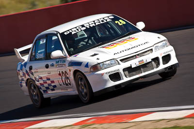 126;1994-Mitsubishi-Lancer-Evolution-II;5-April-2010;Australia;Bathurst;Evo-2;FOSC;Festival-of-Sporting-Cars;John-Street;Mitsubishi-Lancer;Mt-Panorama;NSW;New-South-Wales;Regularity;auto;motorsport;racing;super-telephoto