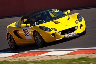 351;2003-Lotus-Elise-S2;5-April-2010;Australia;Bathurst;FOSC;Festival-of-Sporting-Cars;JEN059;Maurice-Blackwood;Mt-Panorama;NSW;New-South-Wales;Regularity;auto;motorsport;racing;super-telephoto