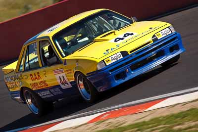 44;1988-Holden-Commodore-VL;5-April-2010;Australia;Bathurst;FOSC;Festival-of-Sporting-Cars;Mark-Taylor;Mt-Panorama;NSW;New-South-Wales;Regularity;auto;motorsport;racing;super-telephoto