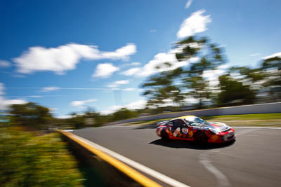 62;2001-Porsche-996-GT2;5-April-2010;Amanda-Sparks;Australia;Bathurst;FOSC;Festival-of-Sporting-Cars;Mt-Panorama;NSW;New-South-Wales;Regularity;auto;clouds;motion-blur;motorsport;racing;sky;wide-angle