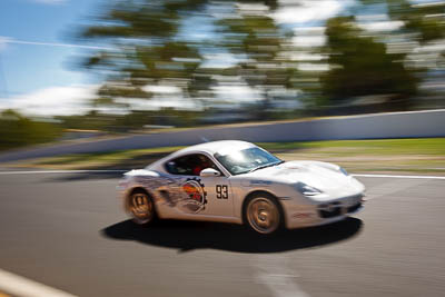 93;2007-Porsche-Cayman-S;5-April-2010;Australia;Bathurst;FOSC;Festival-of-Sporting-Cars;Guy-Harding;Mt-Panorama;NSW;New-South-Wales;Regularity;auto;motion-blur;motorsport;racing;wide-angle