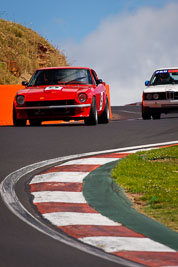 9;1972-Datsun-240Z;5-April-2010;Australia;Bathurst;FOSC;Festival-of-Sporting-Cars;Greg-Hutley;Mt-Panorama;NSW;New-South-Wales;Regularity;auto;motorsport;racing;super-telephoto