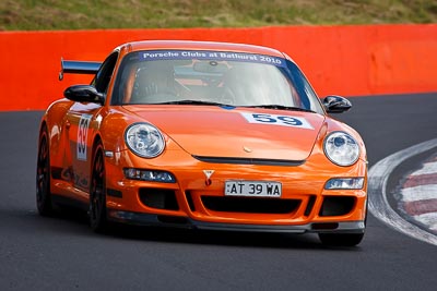 59;2007-Porsche-997-GT3-RS;5-April-2010;AT39WA;Australia;Bathurst;FOSC;Festival-of-Sporting-Cars;Mt-Panorama;NSW;New-South-Wales;Regularity;Richard-Bennett;auto;motorsport;racing;super-telephoto