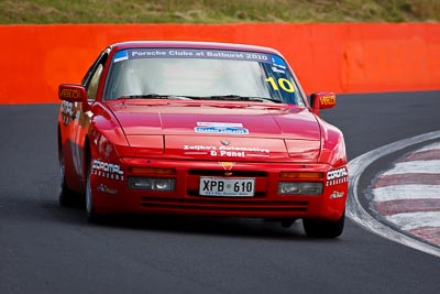 10;1988-Porsche-944-Turbo;5-April-2010;Australia;Bathurst;FOSC;Festival-of-Sporting-Cars;Mt-Panorama;NSW;New-South-Wales;Regularity;Rob-Butler;XPB610;auto;motorsport;racing;super-telephoto