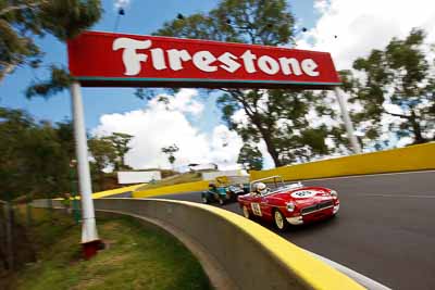 89;1968-MGB;5-April-2010;Australia;Bathurst;FOSC;Festival-of-Sporting-Cars;Mt-Panorama;NSW;New-South-Wales;Regularity;Sosuke-Miyazawa;auto;motorsport;racing;wide-angle