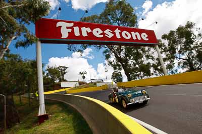 17;1960-Triumph-TR3A;31107H;5-April-2010;Australia;Bathurst;Brian-Richards;FOSC;Festival-of-Sporting-Cars;Mt-Panorama;NSW;New-South-Wales;Regularity;auto;motorsport;racing;wide-angle