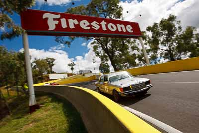 116;1978-Mercedes-450-SE;5-April-2010;Australia;Bathurst;Cam-Milek;FOSC;Festival-of-Sporting-Cars;Mt-Panorama;NSW;New-South-Wales;Regularity;auto;motorsport;racing;wide-angle