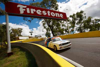 155;1987-BMW-E30-M3;5-April-2010;Australia;Bathurst;FOSC;Festival-of-Sporting-Cars;Keith-Wannop;Mt-Panorama;NSW;New-South-Wales;Regularity;auto;motorsport;racing;wide-angle
