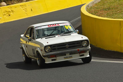 99;1972-Datsun-1200-Coupe;5-April-2010;Australia;Bathurst;FOSC;Festival-of-Sporting-Cars;Mt-Panorama;NSW;New-South-Wales;Paul-Wyatt;Regularity;auto;motorsport;racing;telephoto