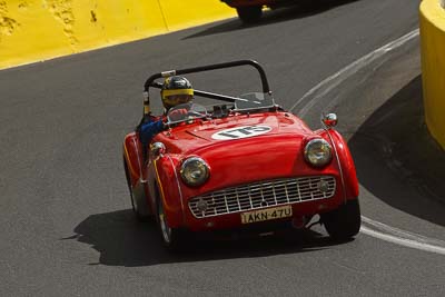 175;1958-Triumph-TR3A;5-April-2010;AKN47U;Australia;Bathurst;Bill-Revill;FOSC;Festival-of-Sporting-Cars;Mt-Panorama;NSW;New-South-Wales;Regularity;auto;motorsport;racing;telephoto