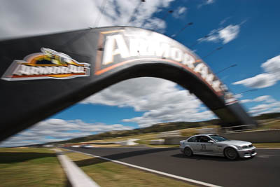 30;2002-BMW-M3;5-April-2010;Australia;Bathurst;FOSC;Festival-of-Sporting-Cars;MW711;Mt-Panorama;NSW;New-South-Wales;Regularity;Simon-Tate;auto;bridge;clouds;motion-blur;motorsport;racing;sky;wide-angle